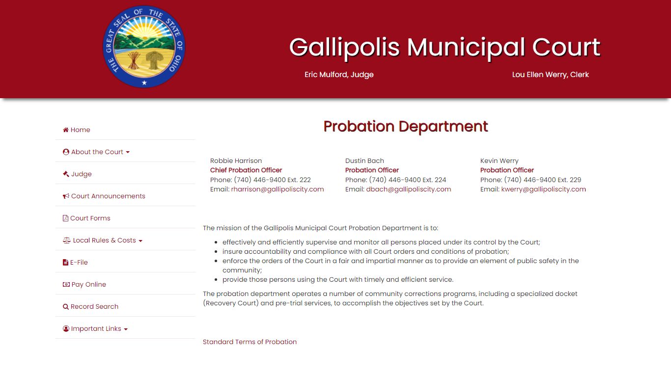 Gallipolis Municipal Court